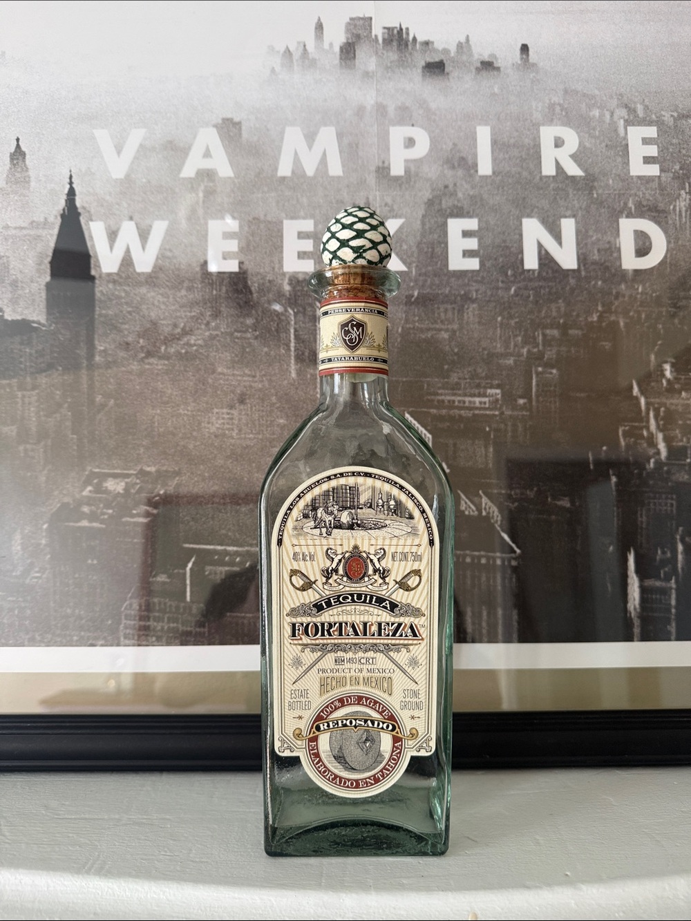 Fortaleza Reposado Tequila EMTPY BOTTLE - Hard to get